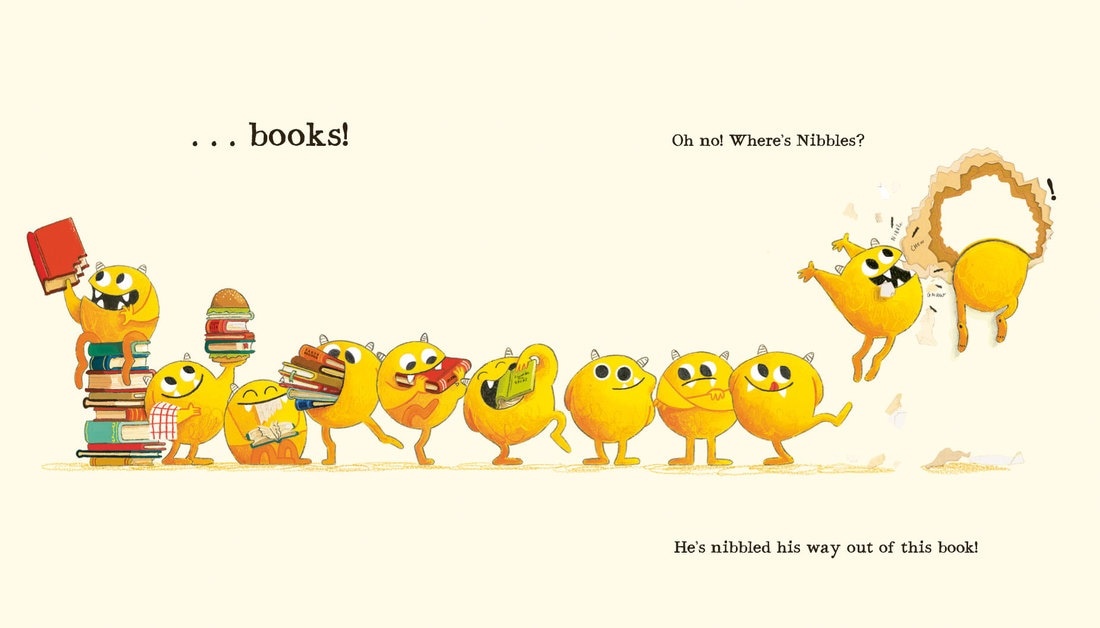 EDC Publishing Nibbles, The Book Monster!