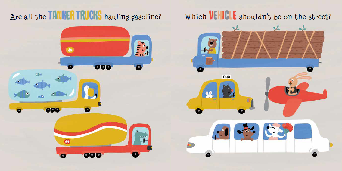 EDC Publishing Find What's Different! Colorful World: Vehicles