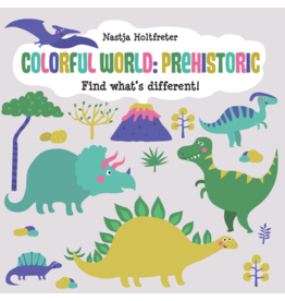 EDC Publishing Find What's Different! Colorful World: Prehistoric