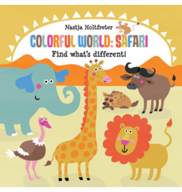 EDC Publishing Find What's Different! Colorful World: Safari