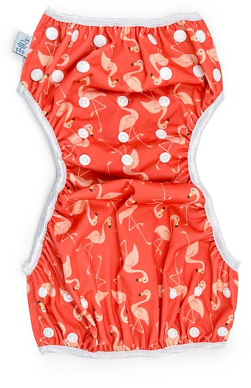 Beau and Belle Littles Beau and Belle Littles Swim Diaper - Flamingos