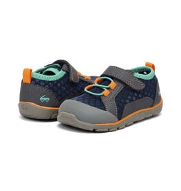 See Kai Run See Kai Run Waterproof Active Sneaker - Anker III - Blue/Orange