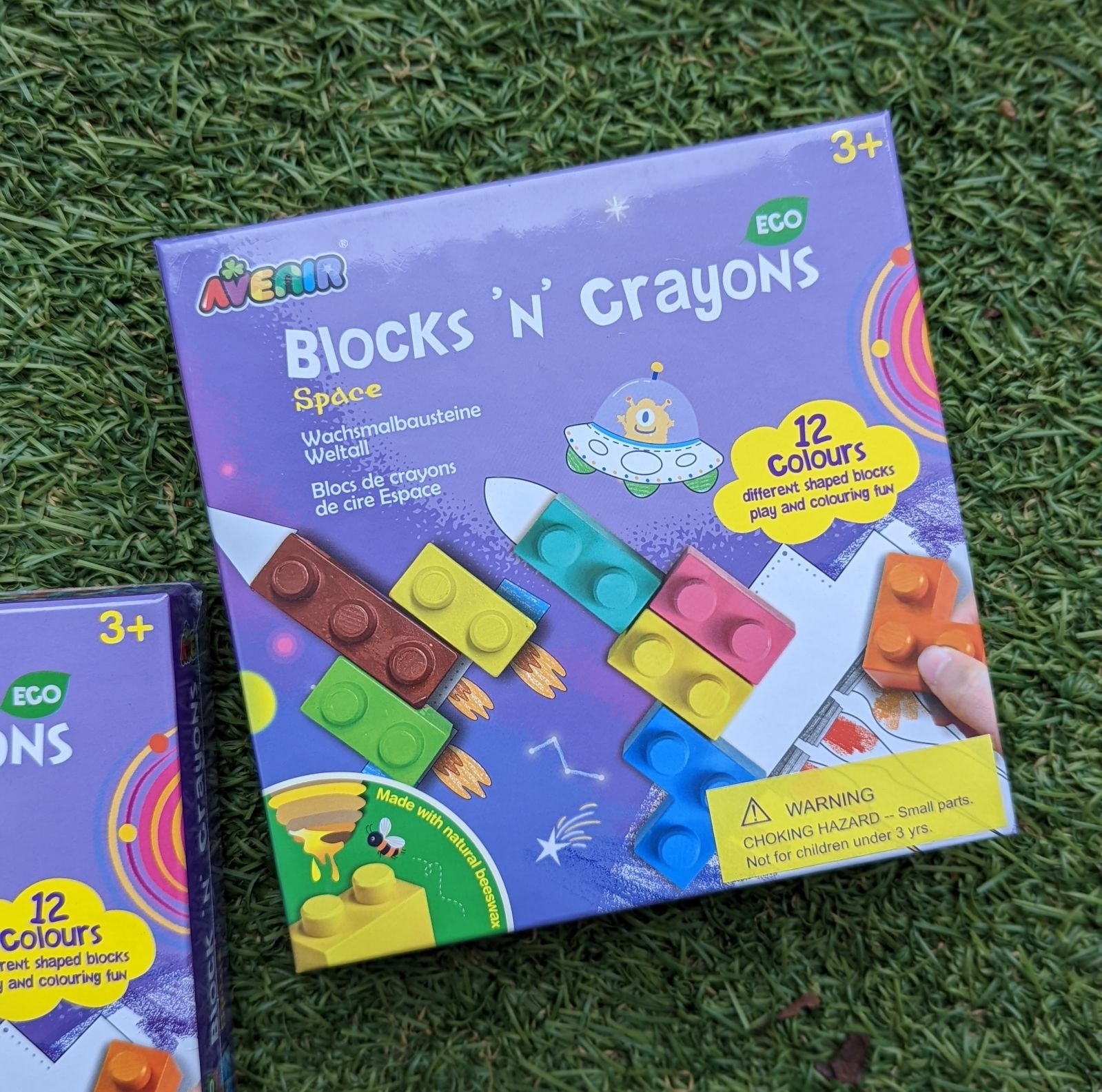 Avenir Blocks & Crayons Activity Kit - Space