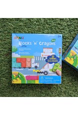 Avenir Blocks & Crayons Activity Kit - Traffic