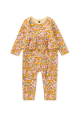 Tea Collection Peplum Baby Romper - Royal