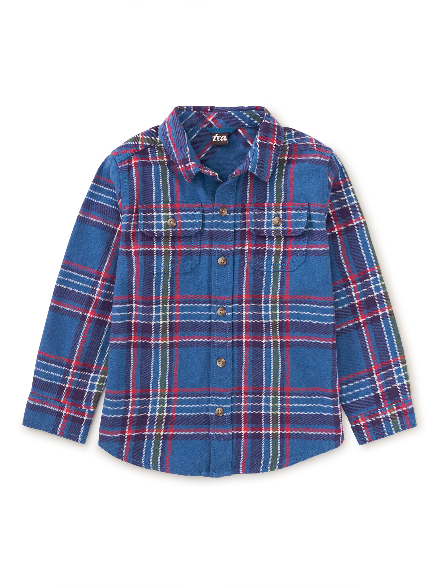 Tea Collection Flannel Shirt - Castle Lake