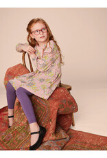Tea Collection Blouson Sleeve Pocket Dress - Salma Floral
