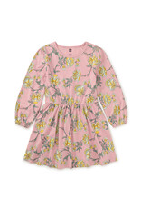 Tea Collection Blouson Sleeve Pocket Dress - Salma Floral