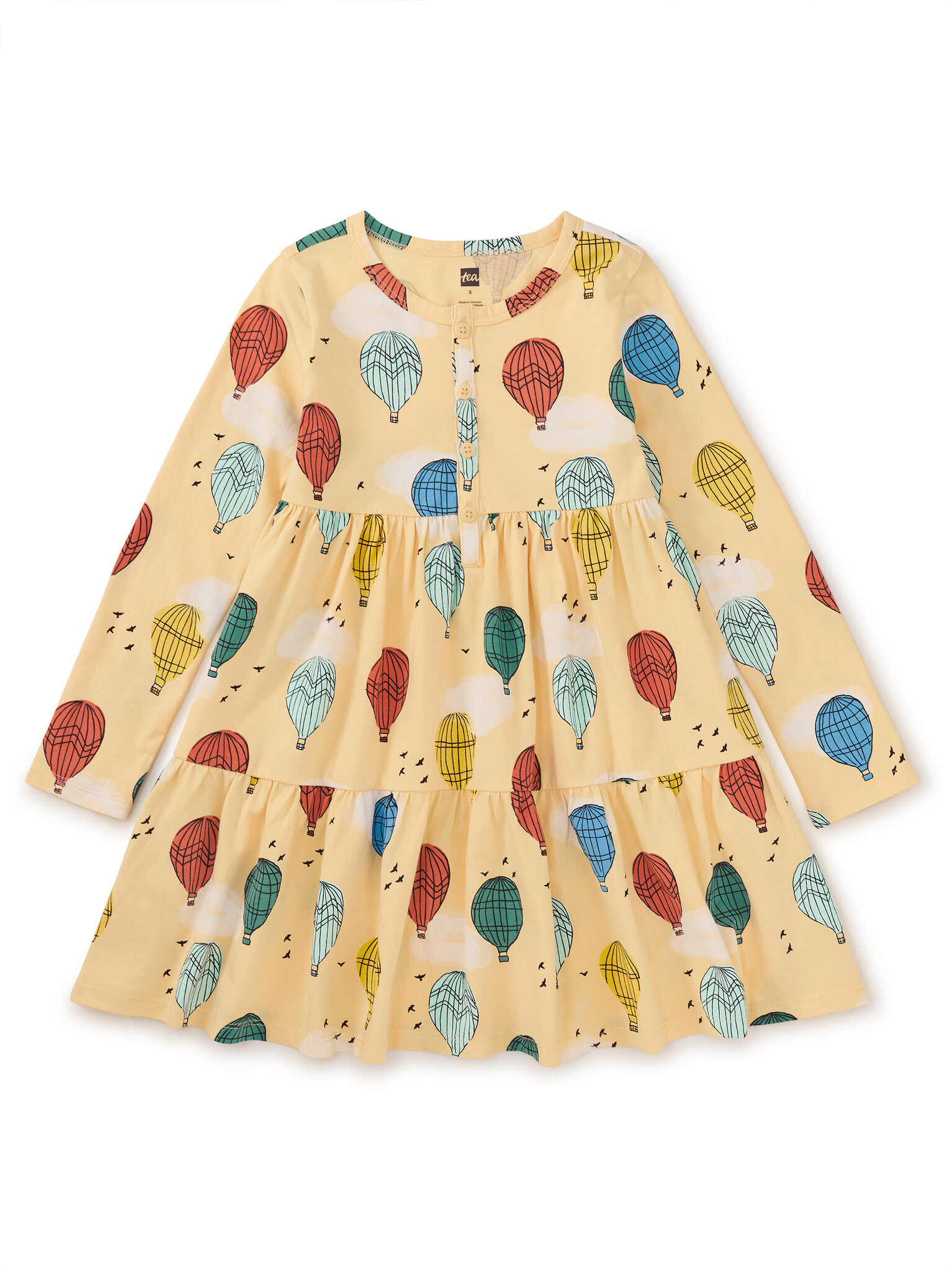 Tea Collection Cappadocia Long Sleeve Tiered Baby Dress & Legging Set