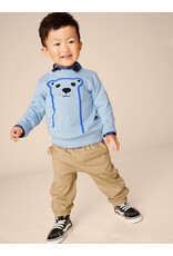 Tea Collection Bear Face Popover - Scenic Blue