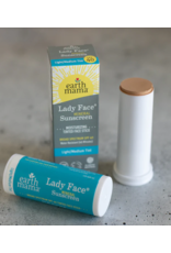 Earth Mama Angel Baby Lady Face Mineral SPF 40 Sunscreen Stick - Light