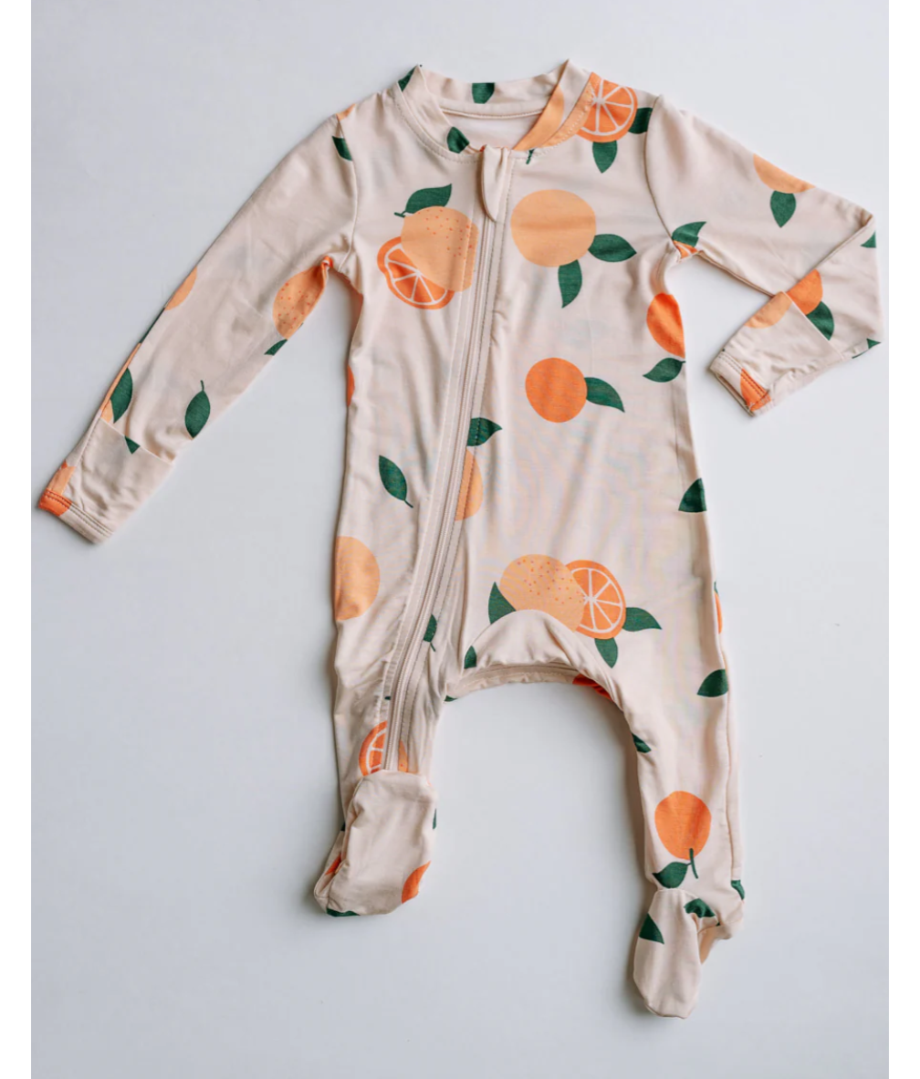 Zippyjamz Zippy Jamz Bamboo Footie - Peelin' Happy