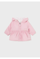Mayoral Mayoral Reversible Waterproof Windbreaker - Peony Pink/Sparkle Dot