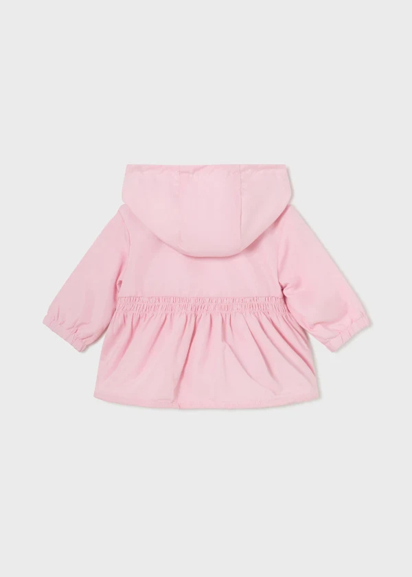 Mayoral Mayoral Reversible Waterproof Windbreaker - Peony Pink/Sparkle Dot