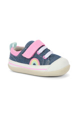 See Kai Run See Kai Run First Walker - Stevie - Chambray Rainbows