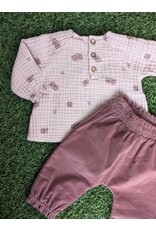 Beans Winterberry Velvet Baby Set