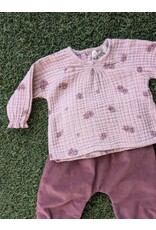 Beans Winterberry Velvet Baby Set
