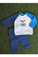Mayoral Mayoral Puppy Play Tee and Jogger Set - Royal