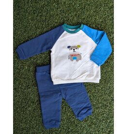 Mayoral Mayoral Puppy Play Tee and Jogger Set - Royal