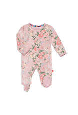 Magnificent Baby Magnetic Modal Footie - Ainslee Floral