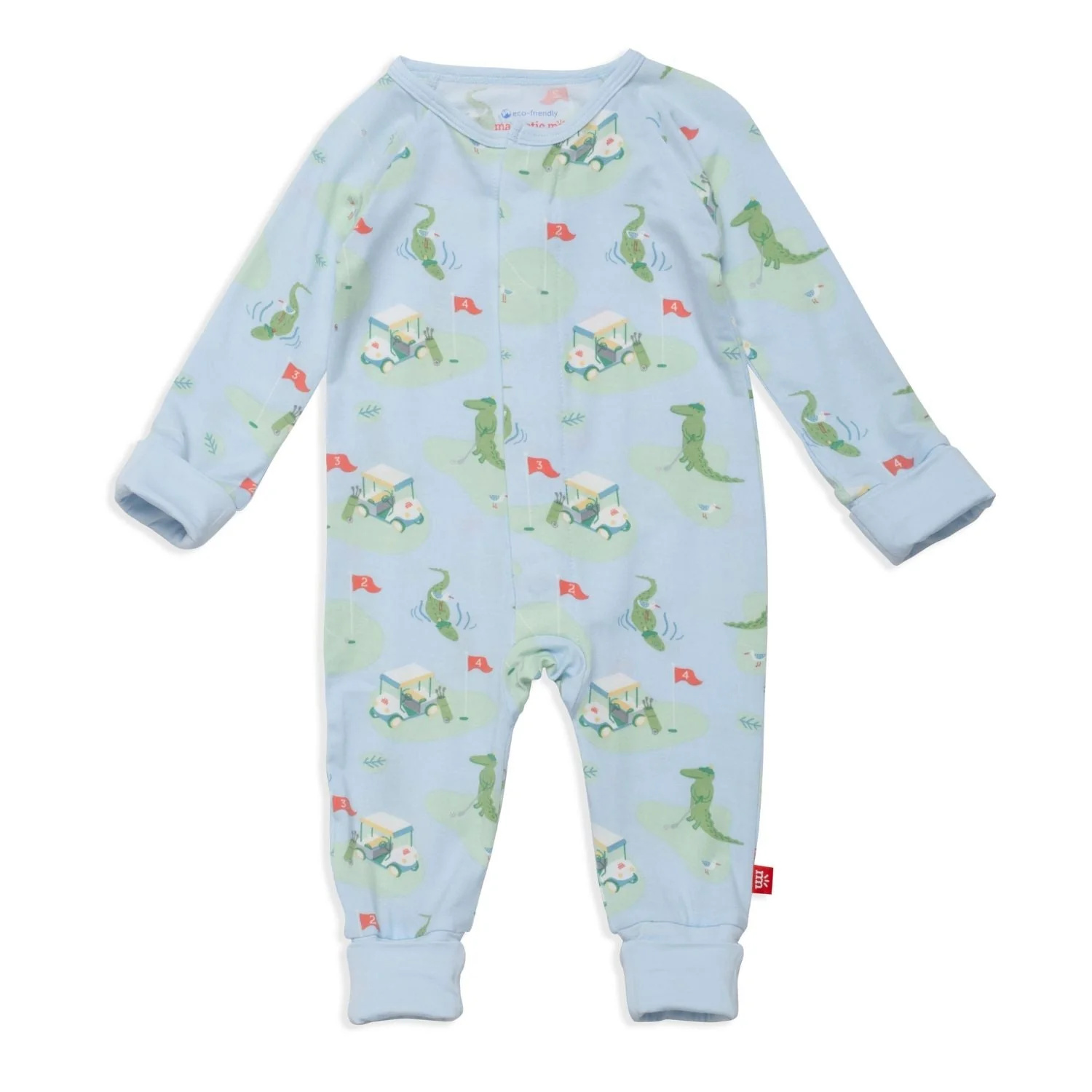 Magnificent Baby Magnetic Modal Convertible Coverall - A Putt Above