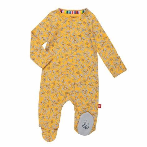 Magnificent Baby Magnetic Modal Footie - Olive My Love