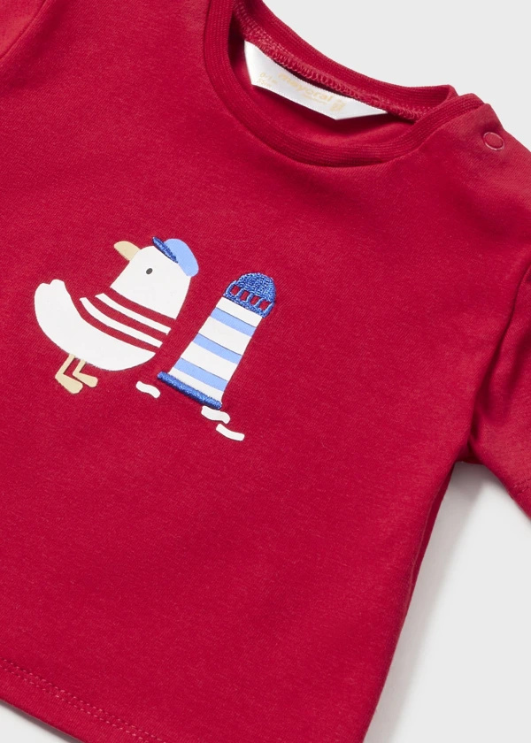 Mayoral Mayoral Little Pelican Tee & Short Set