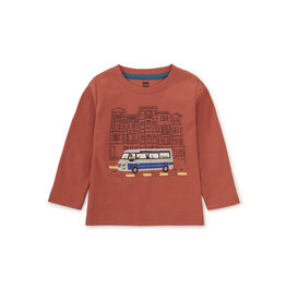Tea Collection Istanbul Bus Baby Graphic Tee