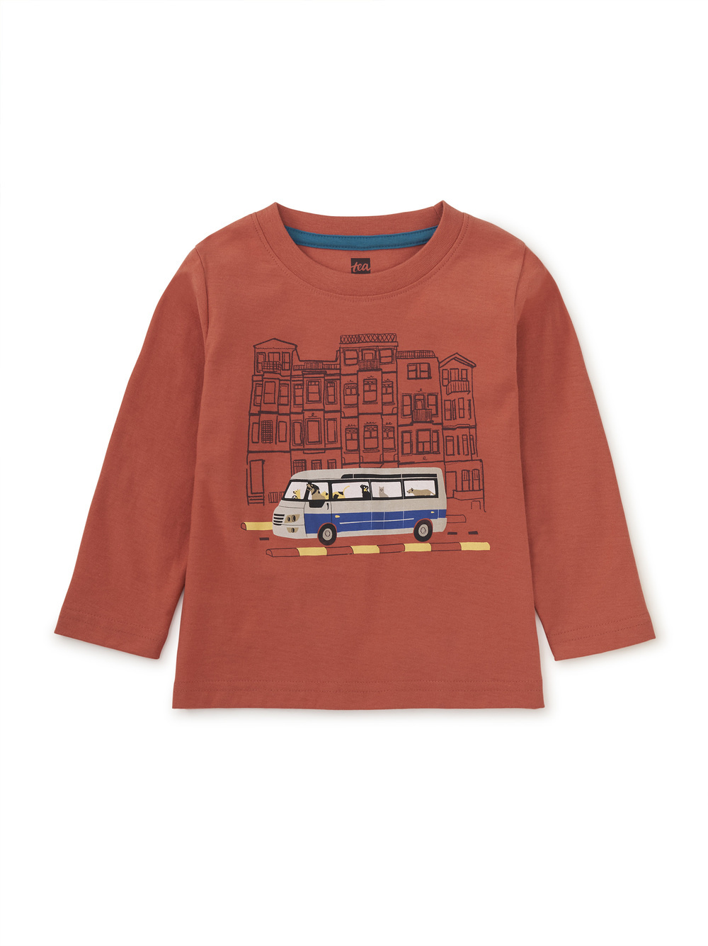 Tea Collection Istanbul Bus Baby Graphic Tee