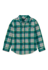 Tea Collection Flannel Button Up Shirt - Anatolian