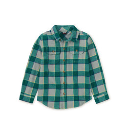 Tea Collection Flannel Button Up Shirt - Anatolian
