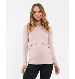 Ripe Maternity Ripe Maternity Tessa Nursing Top - Dusty Pink