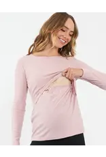 Ripe Maternity Ripe Maternity Tessa Nursing Top - Dusty Pink