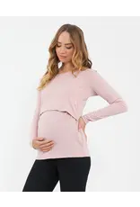 Ripe Maternity Ripe Maternity Tessa Nursing Top - Dusty Pink