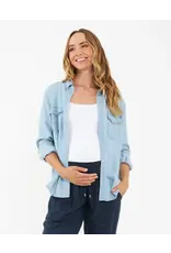 Ripe Maternity Ripe Maternity Classic Chambray Top