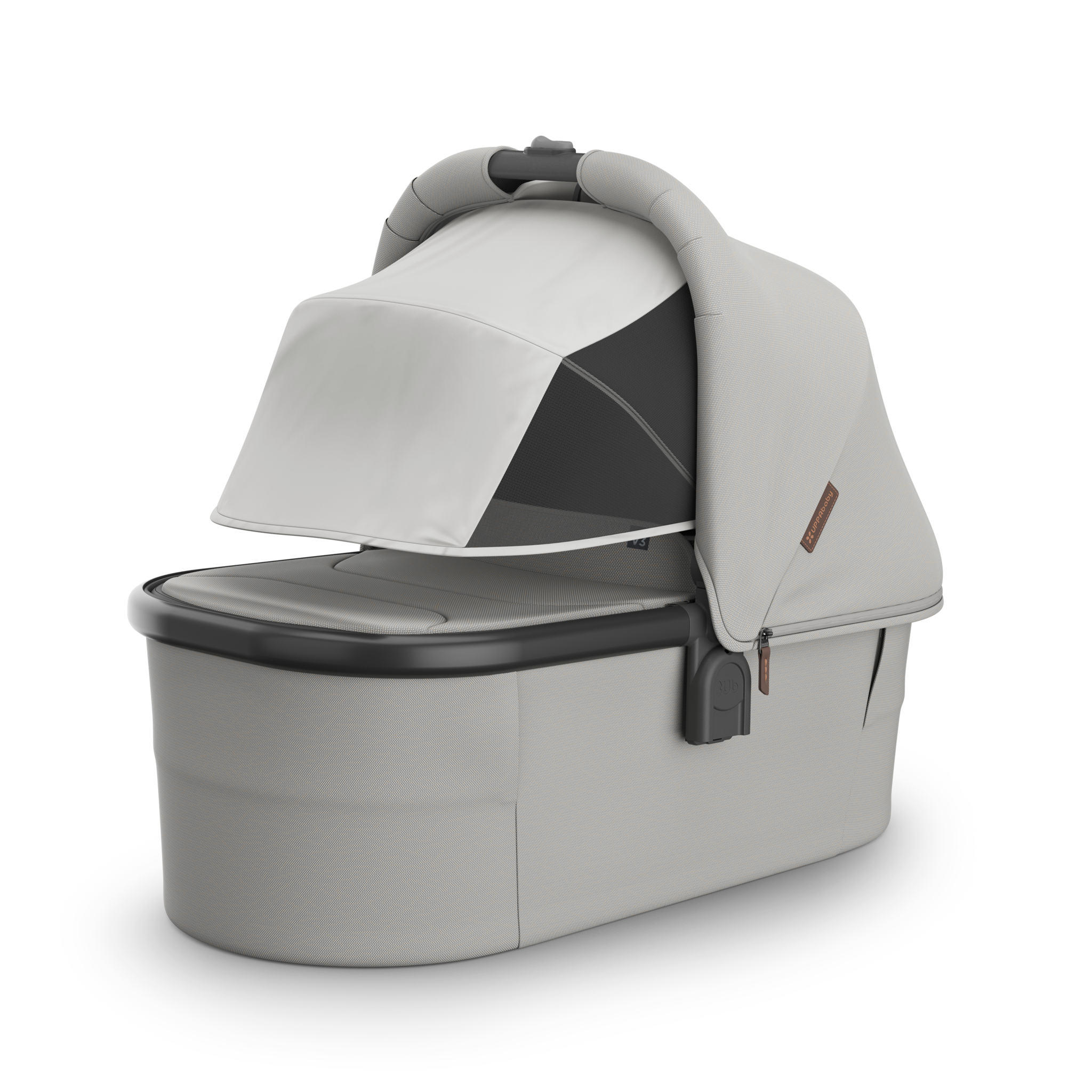 UPPAbaby UPPAbaby BASSINET V3 - Savannah (Pearl Gray Jacquard)