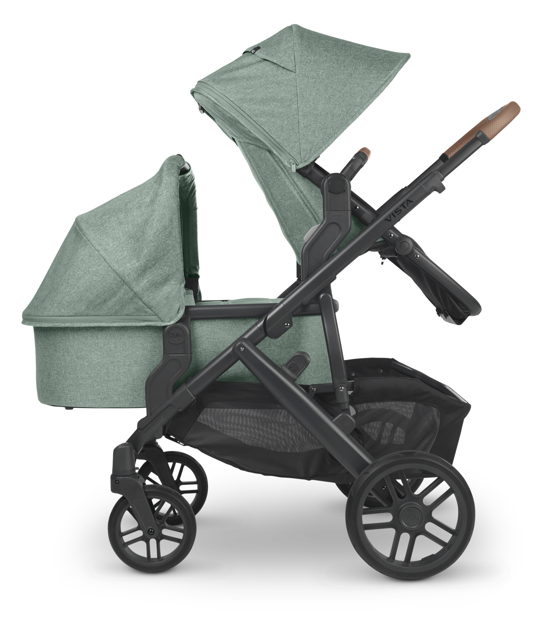 UPPAbaby UPPAbaby BASSINET V3 - Evelyn (Meadow Green)
