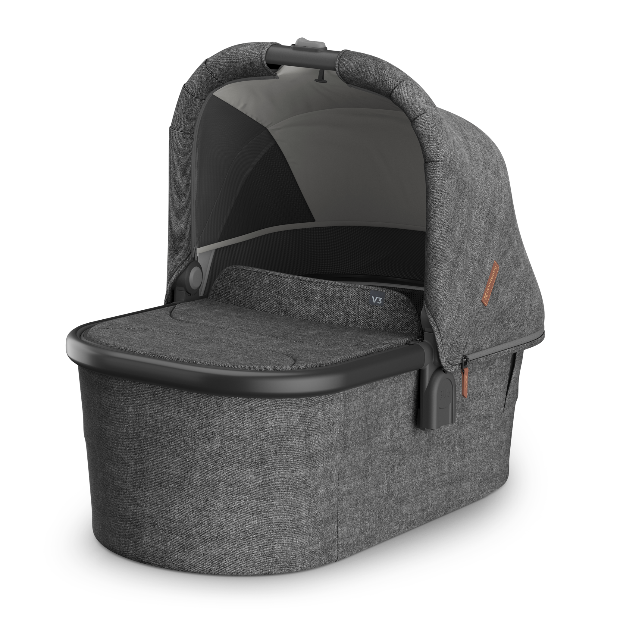 UPPAbaby UPPAbaby BASSINET V3 - Greyson (Charcoal)