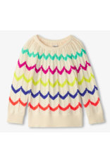 Hatley Rainbow Chevron Raglan Sweater