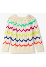Hatley Rainbow Chevron Raglan Sweater