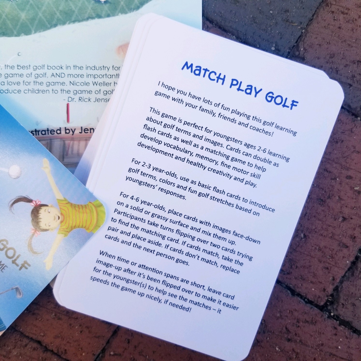 Nicole Weller Nicole Weller Match Play Golf Card Deck