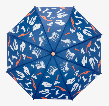 Hatley Dino Fossils Color Changing Umbrella