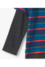 Hatley Moroccan Blue Stripe Fooler Tee