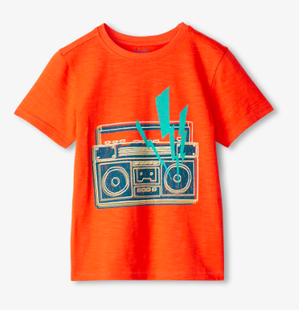Hatley Boom Box Glow in the Dark Tee