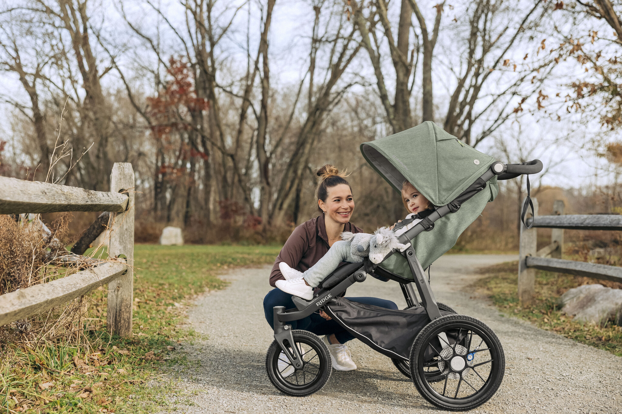 UPPAbaby UPPAbaby RIDGE - Gwen (Green Melange)