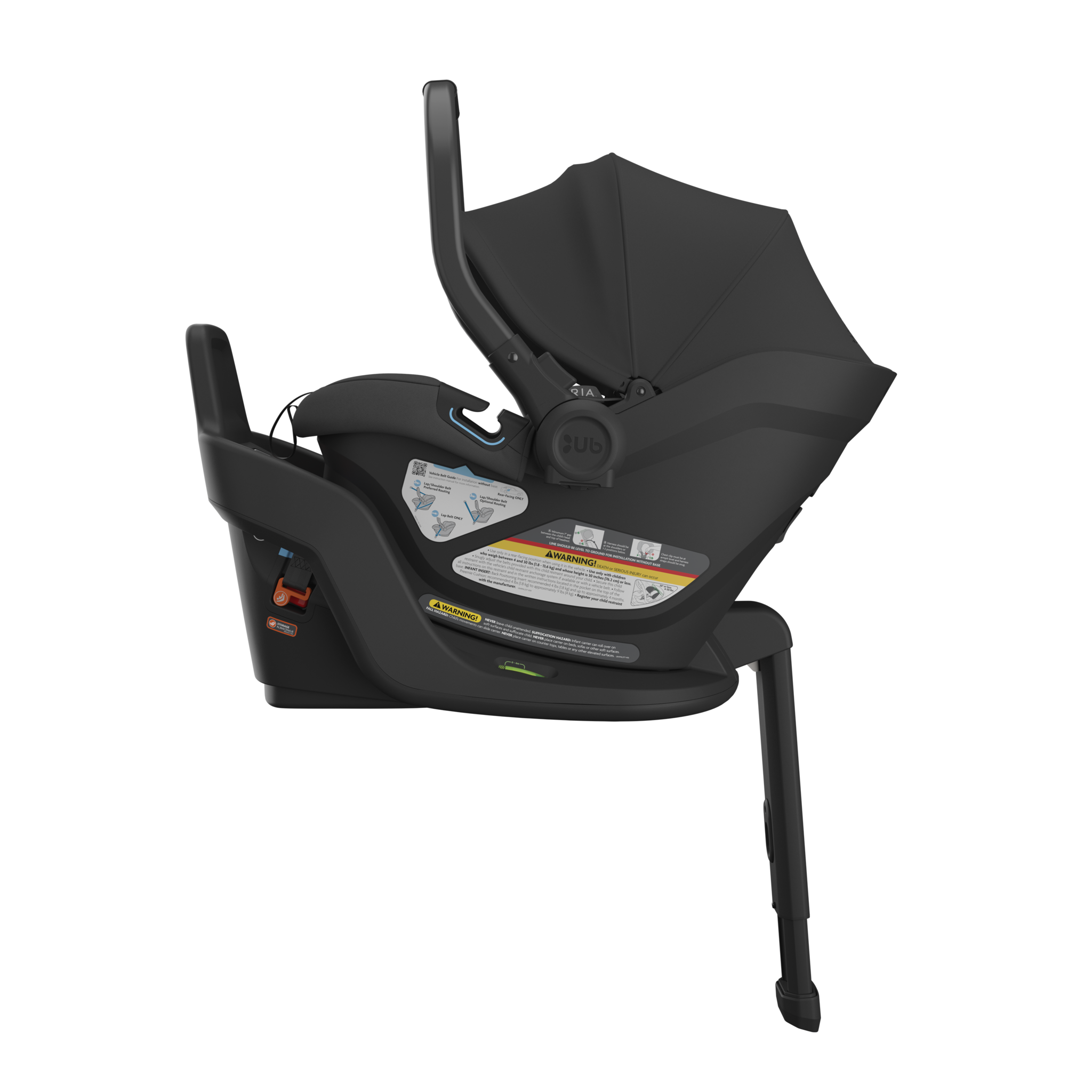 UPPAbaby UPPAbaby ARIA V2 Infant Carseat - Jake (Black)
