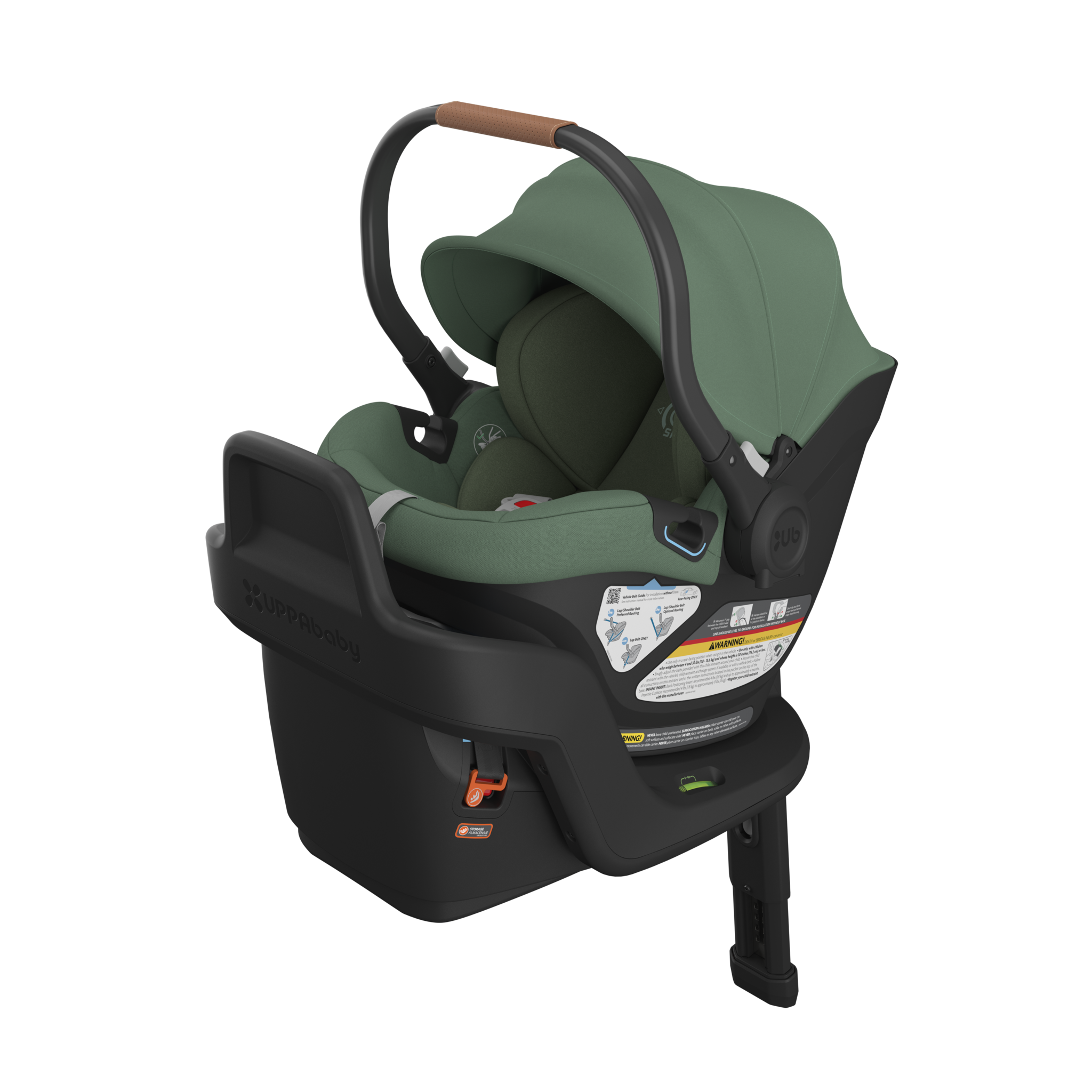 UPPAbaby UPPAbaby ARIA Infant Carseat - Gwen (Green Melange)