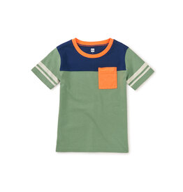 Tea Collection Sporty Pocket Tee - Thyme