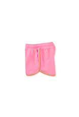 Tea Collection Rainbow Binding Track Shorts - Sachet Pink