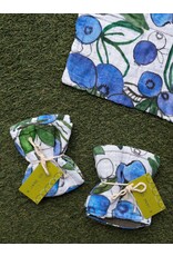 A Jane of All A Jane of All Handmade Burp Cloth - Blueberry Patch